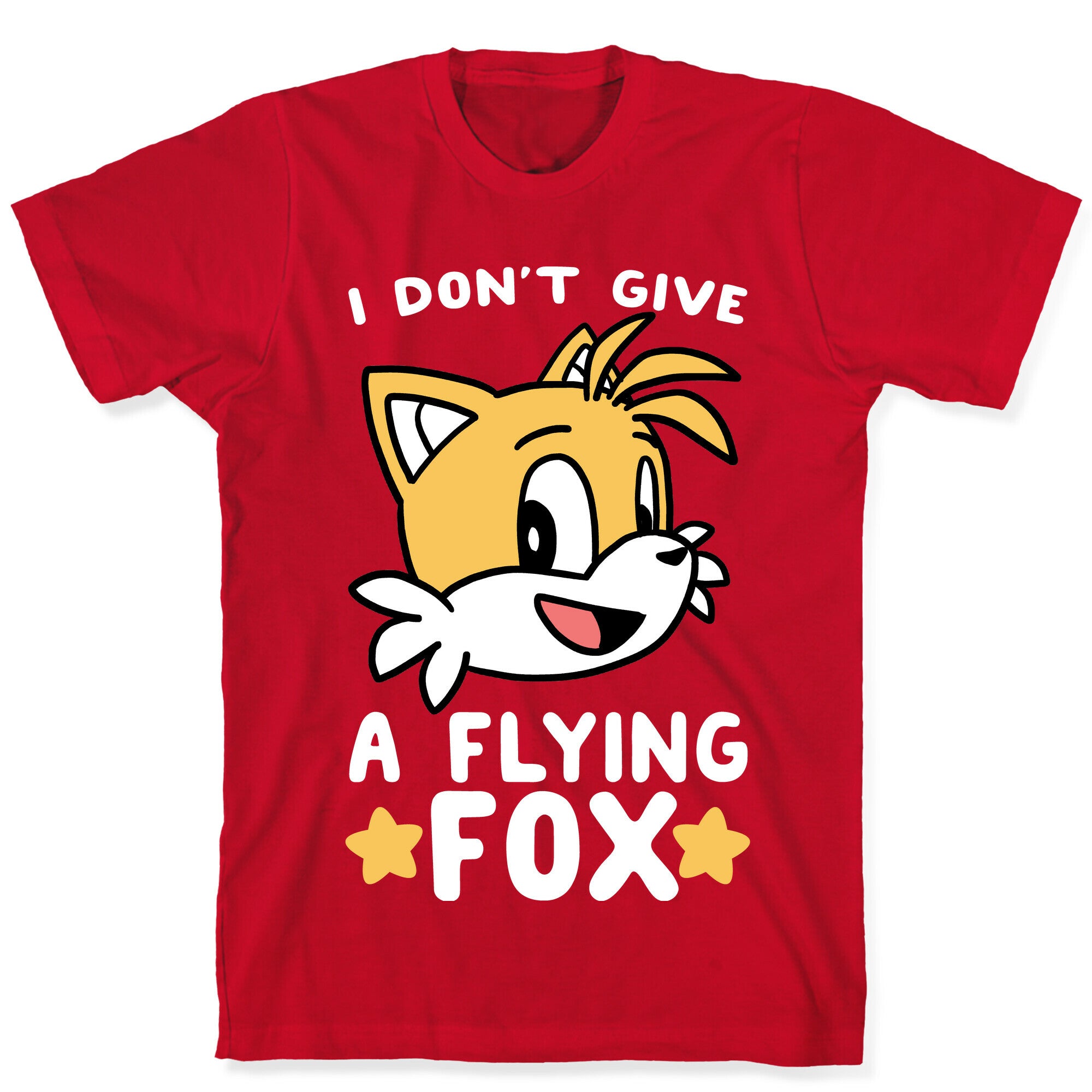 I Don't Give a Flying Fox - Tails T-Shirt